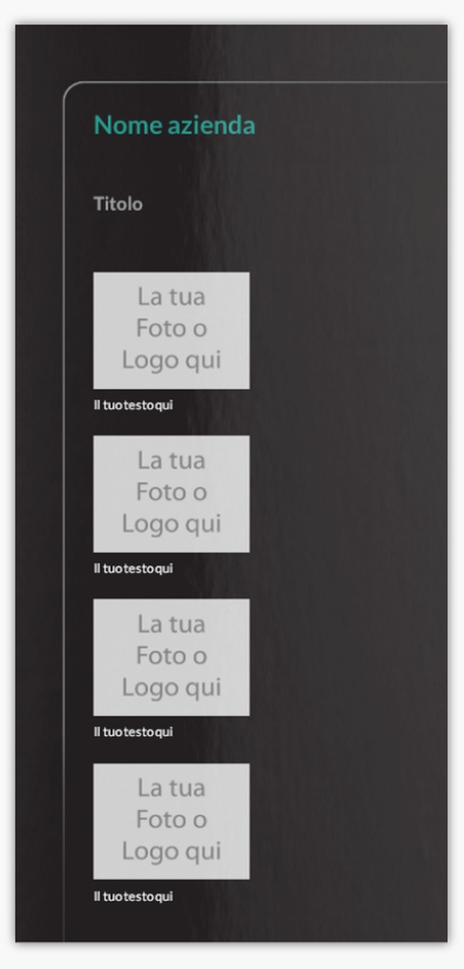 Anteprima design per Galleria di design: cartoline promozionali per articoli tecnologici, DL (99 x 210 mm)