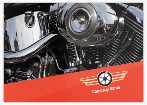 Design Preview for Design Gallery: Motorcycles Postcards, A6 (105 x 148 mm)