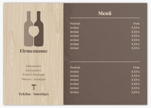 Designvorschau für Designgalerie: Postkarten Essen & Trinken, A6 (105 x 148 mm)