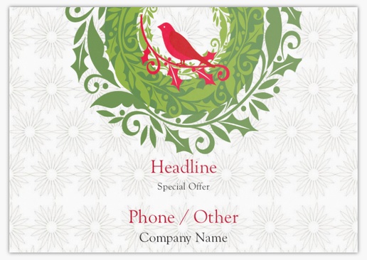 Design Preview for Design Gallery: Christmas & Seasonal Postcards, A5 (148 x 210 mm)