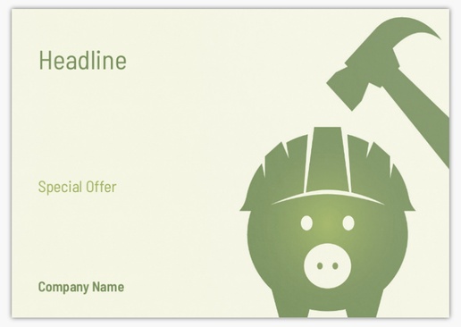 Design Preview for Design Gallery: Accounting & Tax Advice Postcards, A5 (148 x 210 mm)