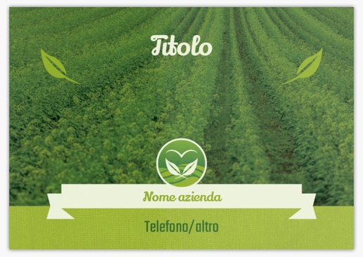 Anteprima design per Galleria di design: cartoline promozionali per agricoltura e allevamento, A5 (148 x 210 mm)