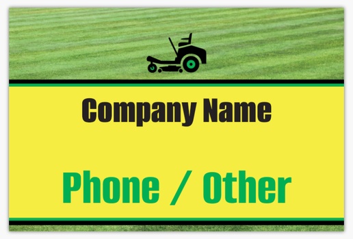 Design Preview for Agriculture & Farming Lawn Signs Templates, 12" x 18" Horizontal