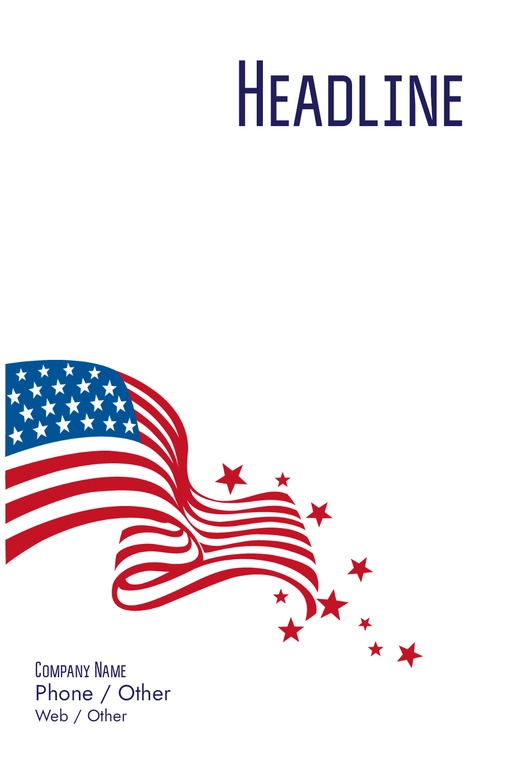 A amerikaans gouvernement red blue design for Patriotic