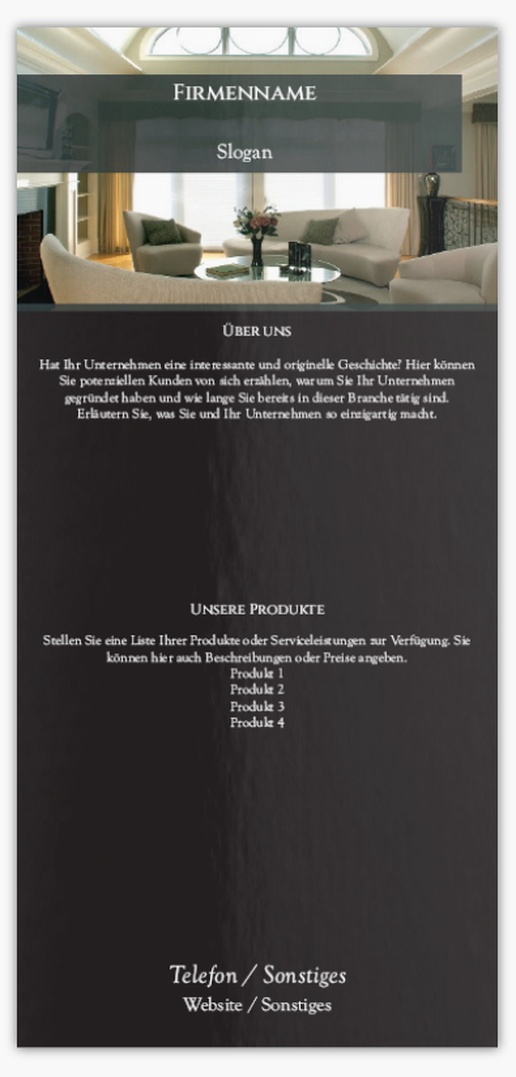Designvorschau für Designgalerie: Postkarten Hausabnahme, DIN lang (99 x 210 mm)
