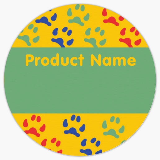 Design Preview for Design Gallery: Product Labels on Sheets, 1.5" x 1.5" Circle