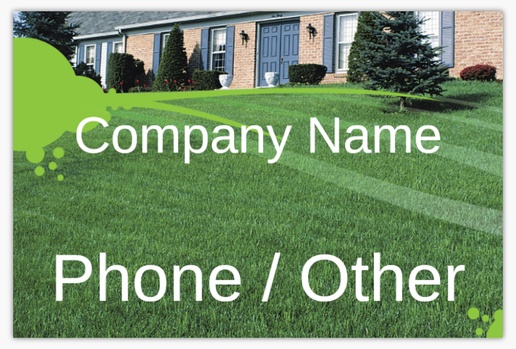Design Preview for Security Systems Installation & Maintenance Lawn Signs Templates, 12" x 18" Horizontal
