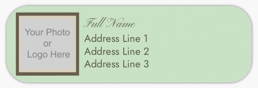 Design Preview for Design Gallery: Candy Shops Return Address Labels, White Paper