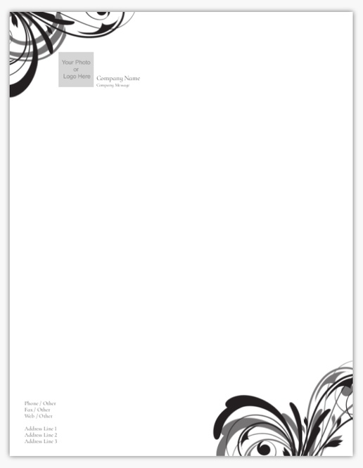 Design Preview for Elegant Letterhead Templates