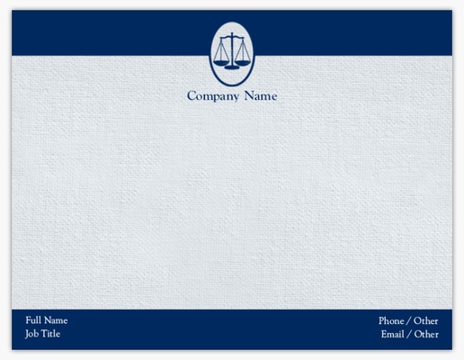 A lawyer justice blue white design for Business