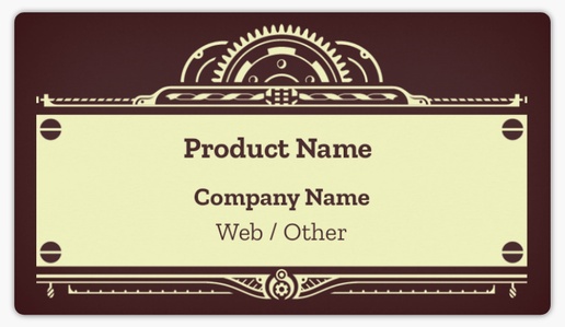 Design Preview for Design Gallery: Manufacturing & Distribution Product Labels on Sheets, 2" x 3.5" Rounded Rectangle