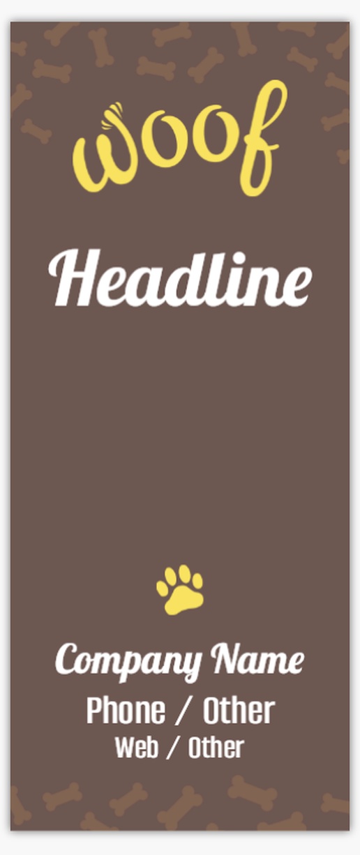 Design Preview for Design Gallery: Animals Vinyl Banners, 2.5' x 6' Indoor vinyl Single-Sided
