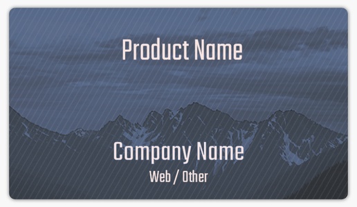 Design Preview for Design Gallery: Travel & Accommodation Product Labels on Sheets, 2" x 3.5" Rounded Rectangle