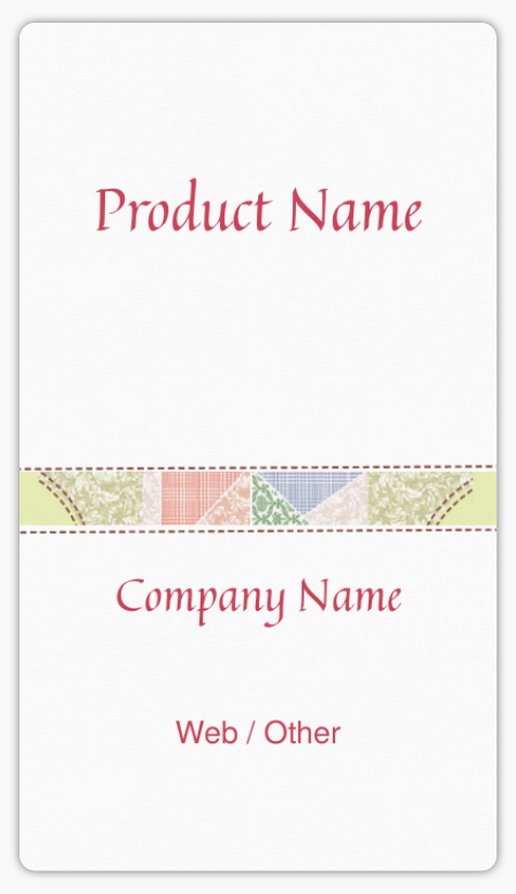 Design Preview for Design Gallery: Education & Child Care Product Labels on Sheets, 2" x 3.5" Rounded Rectangle