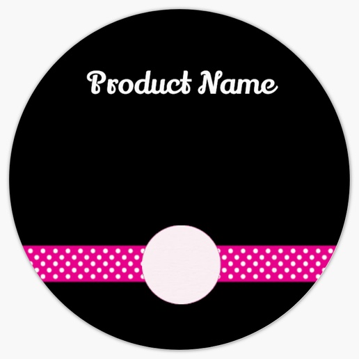 Design Preview for Design Gallery: Bold & Colorful Product Labels on Sheets, 1.5" x 1.5" Circle