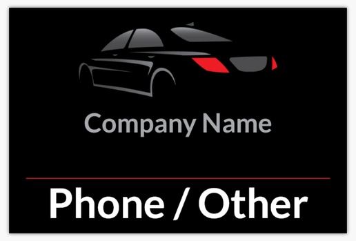 Design Preview for Design Gallery: Car Services Lawn Signs, 12" x 18" Horizontal