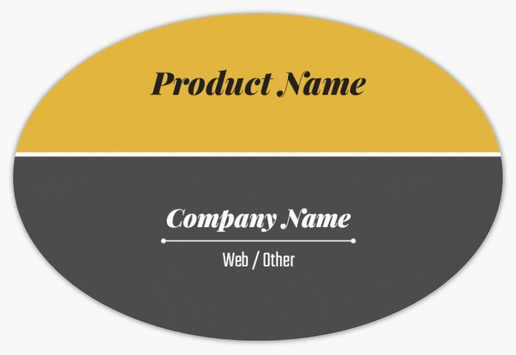 Design Preview for Property & Estate Agents Product Labels on Sheets Templates, 2" x 3" Oval