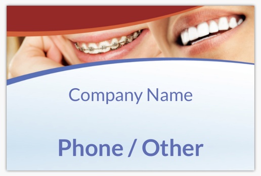 Design Preview for Dentistry Lawn Signs Templates, 12" x 18" Horizontal