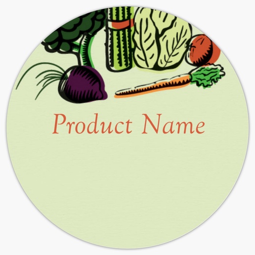 Design Preview for Design Gallery: Agriculture & Farming Product Labels on Sheets, 1.5" x 1.5" Circle