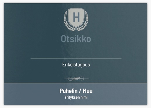 Mallin esikatselu Mallivalikoima: Laki & Politiikka Postikortit, A6 (105 x 148 mm)