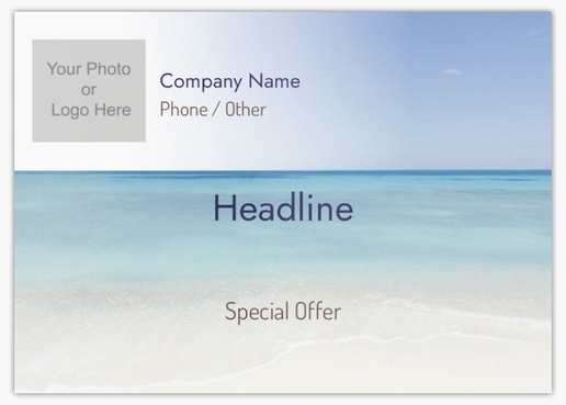Design Preview for Design Gallery: Travel Agencies Postcards, A6 (105 x 148 mm)