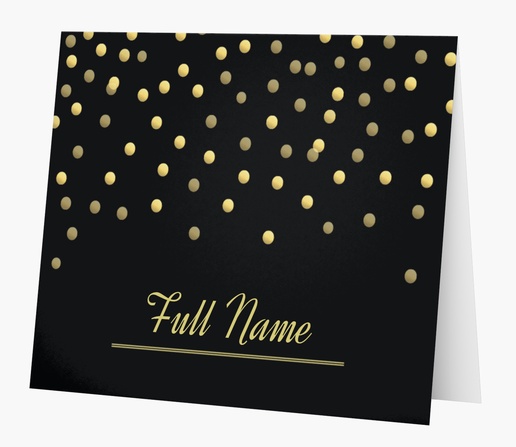 Design Preview for Elegant Personalized Note Cards Templates, Folded 5.5" x 4"
