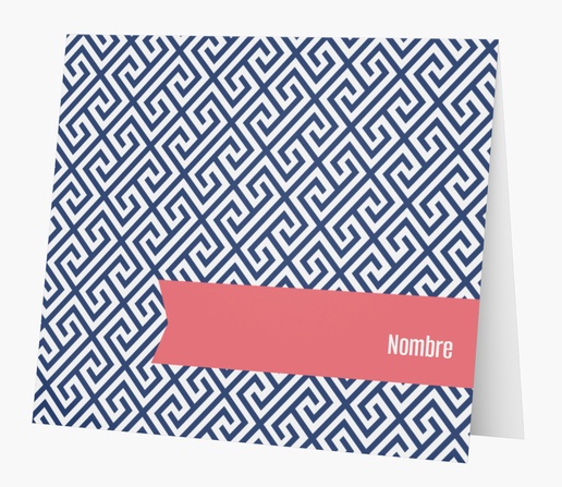 Un papelería personal diseño azul rosa para Tema