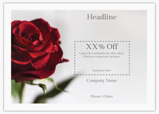 Design Preview for Design Gallery: Valentine's Day Postcards, A6 (105 x 148 mm)