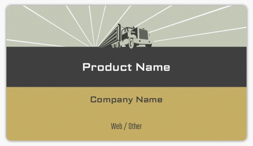 Design Preview for Automotive & Transportation Product Labels on Sheets Templates, 2" x 3.5" Rounded Rectangle
