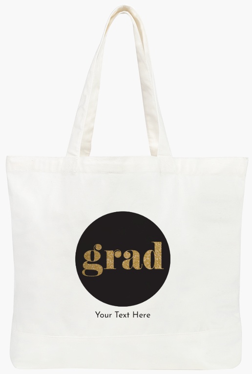 A glitter graduation black brown design for Graduation