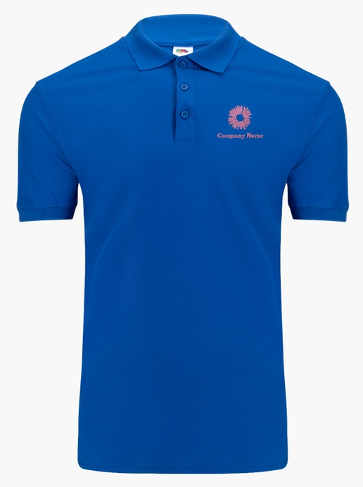 Design Preview for Design Gallery: Florists Fruit of the Loom® Polo Shirt