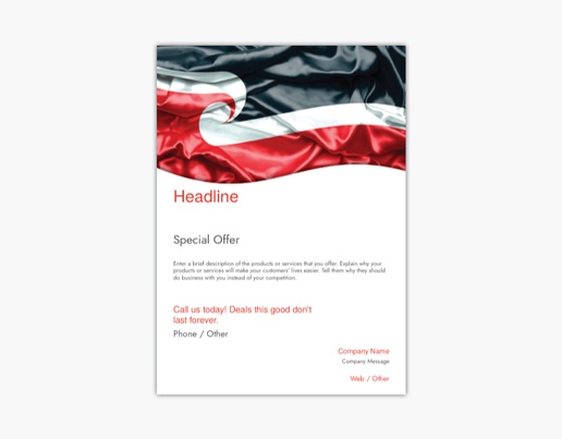 Design Preview for Design Gallery: politics Postcards, A5