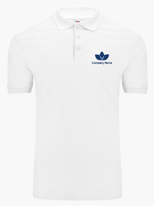 Design Preview for Design Gallery: Marketing & Public Relations Fruit of the Loom® Polo Shirt