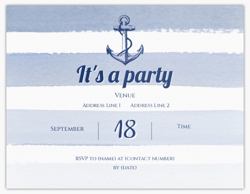 Design Preview for Invitations & Announcements, Flat 13.9 x 10.7 cm