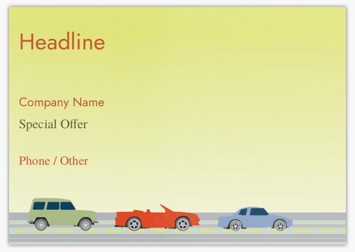 Design Preview for Design Gallery: Driving Schools Postcards, A5 (148 x 210 mm)