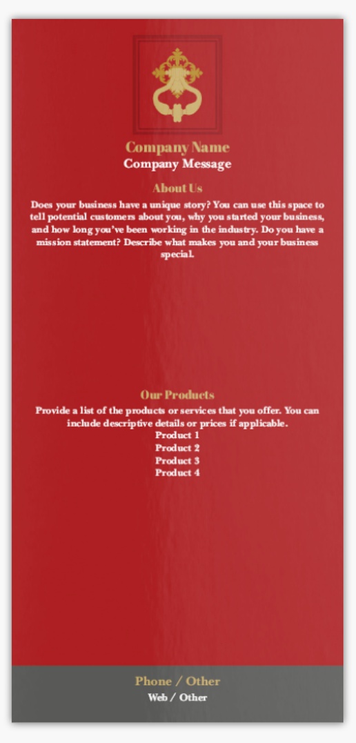 Design Preview for Design Gallery: Property Estate Solicitors Postcards, DL (99 x 210 mm)