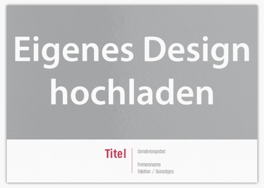 Designvorschau für Designgalerie: Postkarten Dezent, A6 (105 x 148 mm)