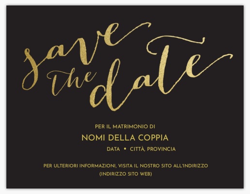 Anteprima design per Galleria di design: Biglietti Save the date per Tipografico, 13,9 x 10,7 cm