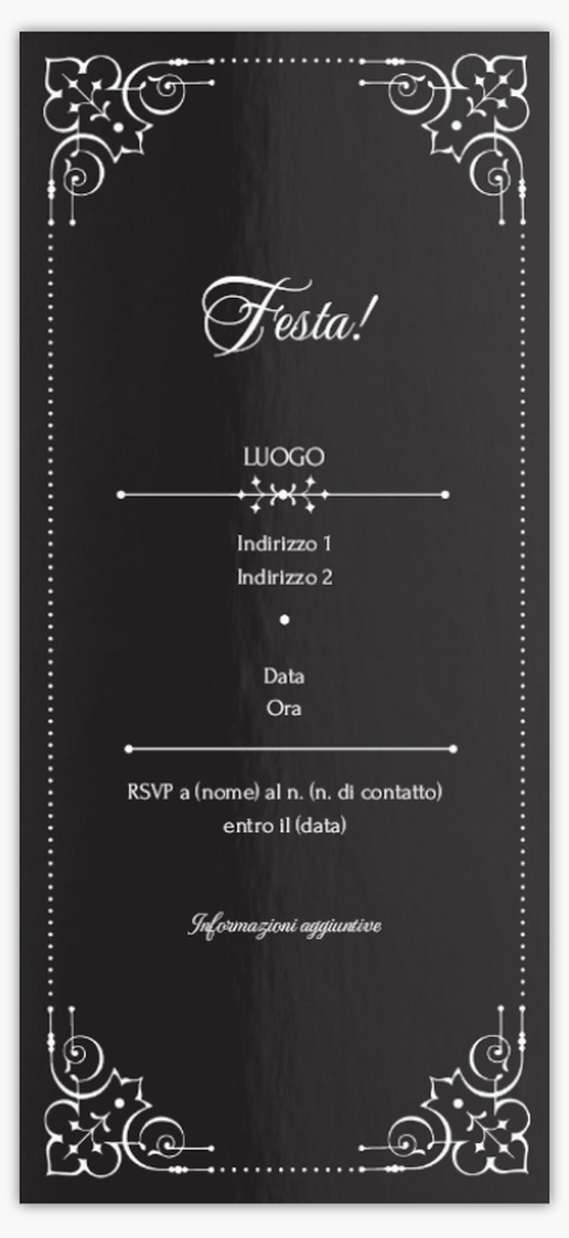 Anteprima design per Galleria di design: Inviti e biglietti per Cene e cocktail, Piatto 21 x 9.5 cm
