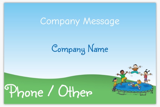 Design Preview for Childcare & Early Education Lawn Signs Templates, 48" x 72" Horizontal