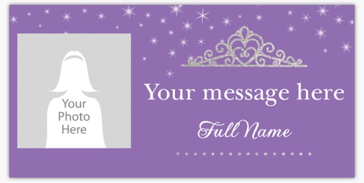 Design Preview for Quinceanera Lawn Signs Templates, 48" x 96" Horizontal