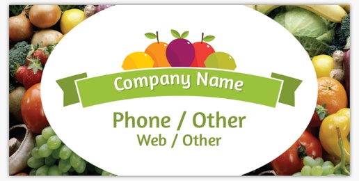 Design Preview for Organic Food Stores Lawn Signs Templates, 48" x 96" Horizontal