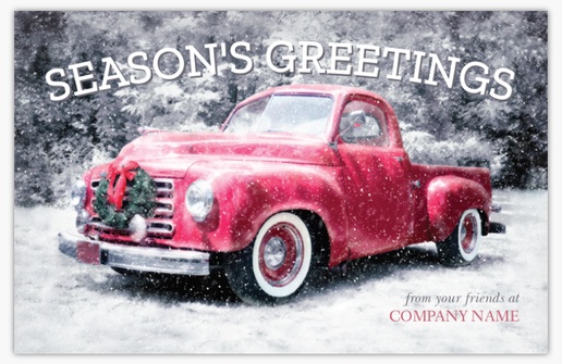 A automotive winter gray design for Holiday