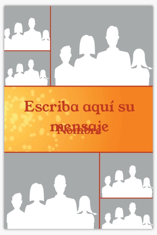 Un 3 collage cerveza diseño naranja para Eventos con 6 imágenes
