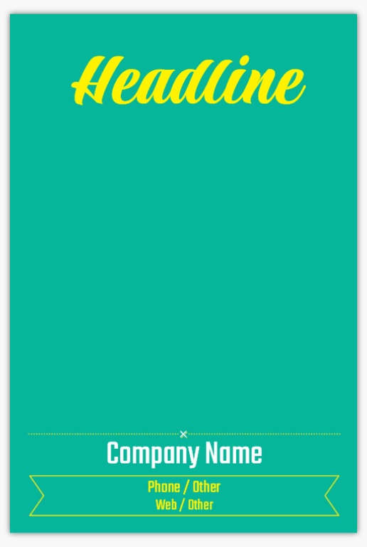 Design Preview for Design Gallery: Graphic Design Aluminum A-Frame Signs, 1 Insert - No Frame 24" x 36"