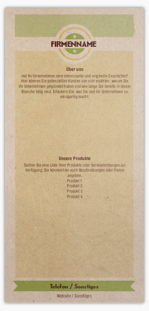 Designvorschau für Designgalerie: Postkarten Bauernhof & Landwirtschaft, DIN lang (99 x 210 mm)