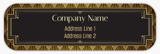 Design Preview for Retail & Sales Return Address Labels Templates, White Paper