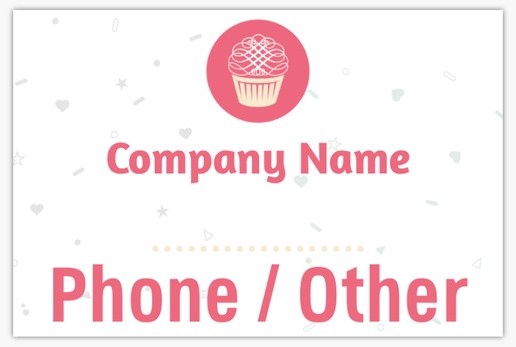 A muffin cute pink gray design for Modern & Simple