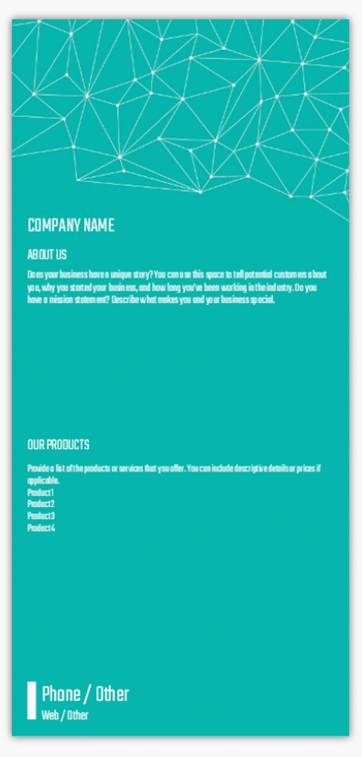 Design Preview for Templates for Marketing & Communications Postcards , DL