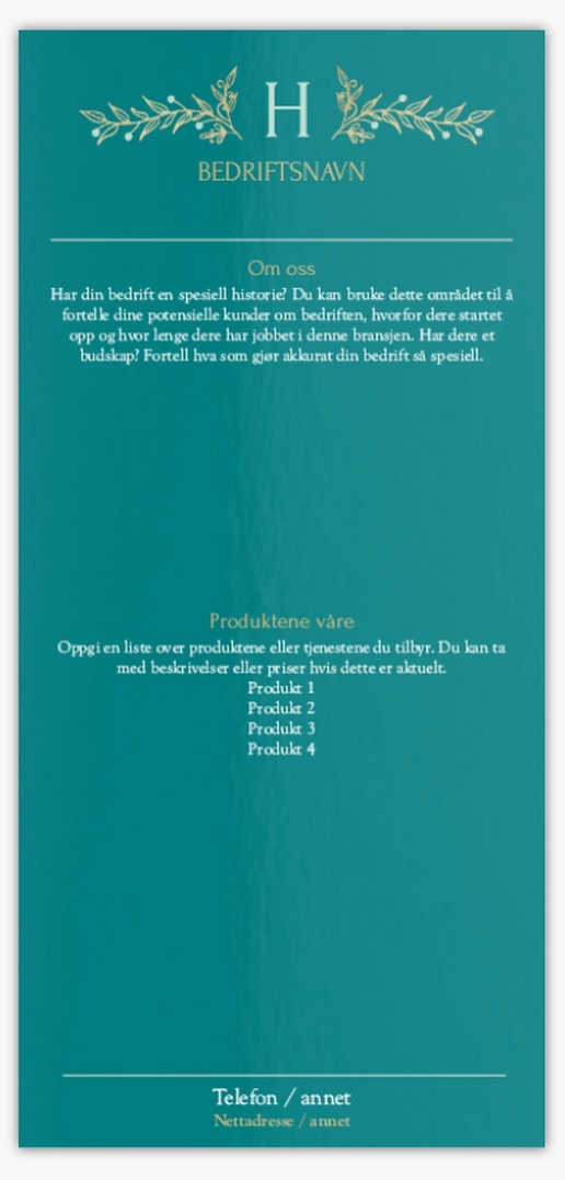 Forhåndsvisning av design for Designgalleri: Veiliedning Postkort, Avlang (99 x 210 mm)